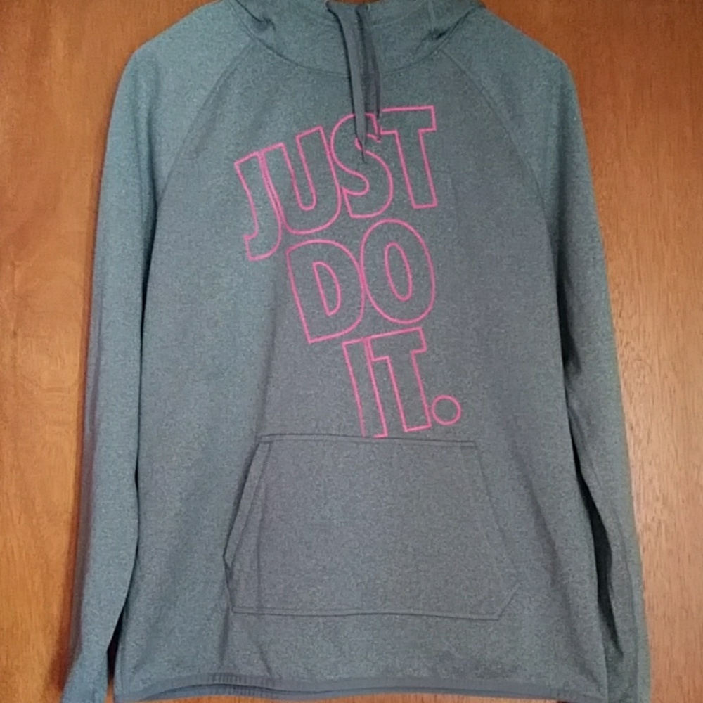 NIKE Dri Fit Just Do It Pullover Hoodie